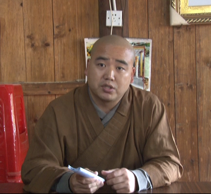 延理法师给居士们讲课 延理法师给居士们讲课
